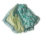 Φουλάρι με all over print mint 10.01179